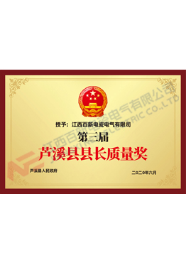 芦溪县县长质量奖